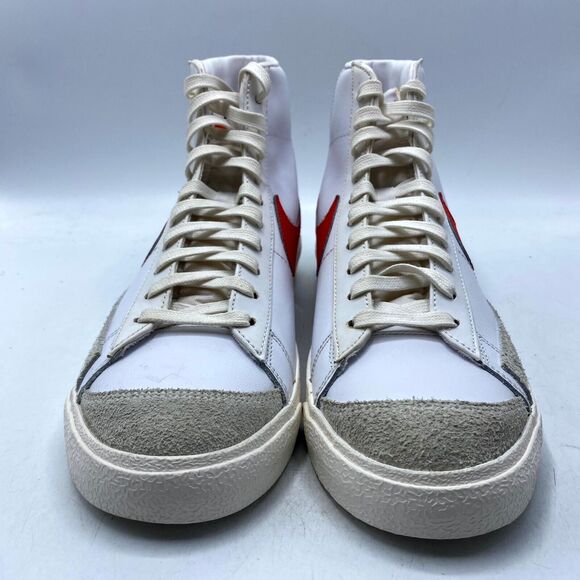 Nike Blazer Mid '77 VNTG Sneaker White Red BQ6806-600 Mens Size 8 New - Picture 4 of 12